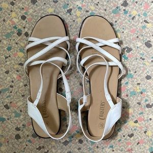 Vintage Sandals | White